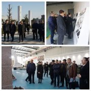 湖州市殡葬协会会员单元各级辅导光临J9集团参观